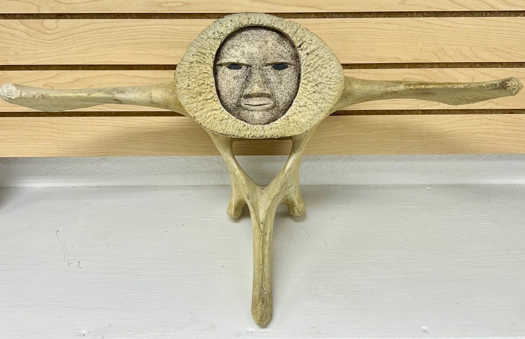 Whale Vertebra Carving