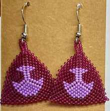 Load image into Gallery viewer, Beaded Ulu Earrings
