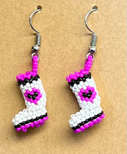 Load image into Gallery viewer, Beaded Mukluk Earrings
