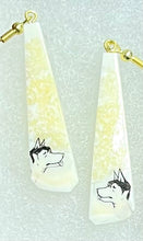Load image into Gallery viewer, Ivory Etching Earrings
