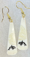 Load image into Gallery viewer, Ivory earrings
