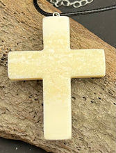 Load image into Gallery viewer, Ivory Cross Necklace
