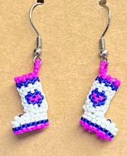 Load image into Gallery viewer, Beaded Mukluk Earrings
