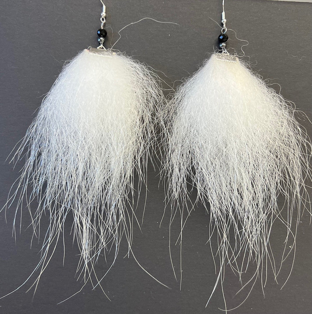 Fur Earrings