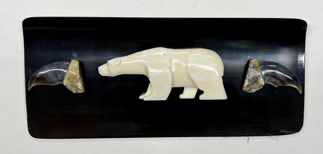 Polar Bear carving