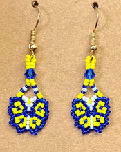 Load image into Gallery viewer, Beaded Butterfly Earrings

