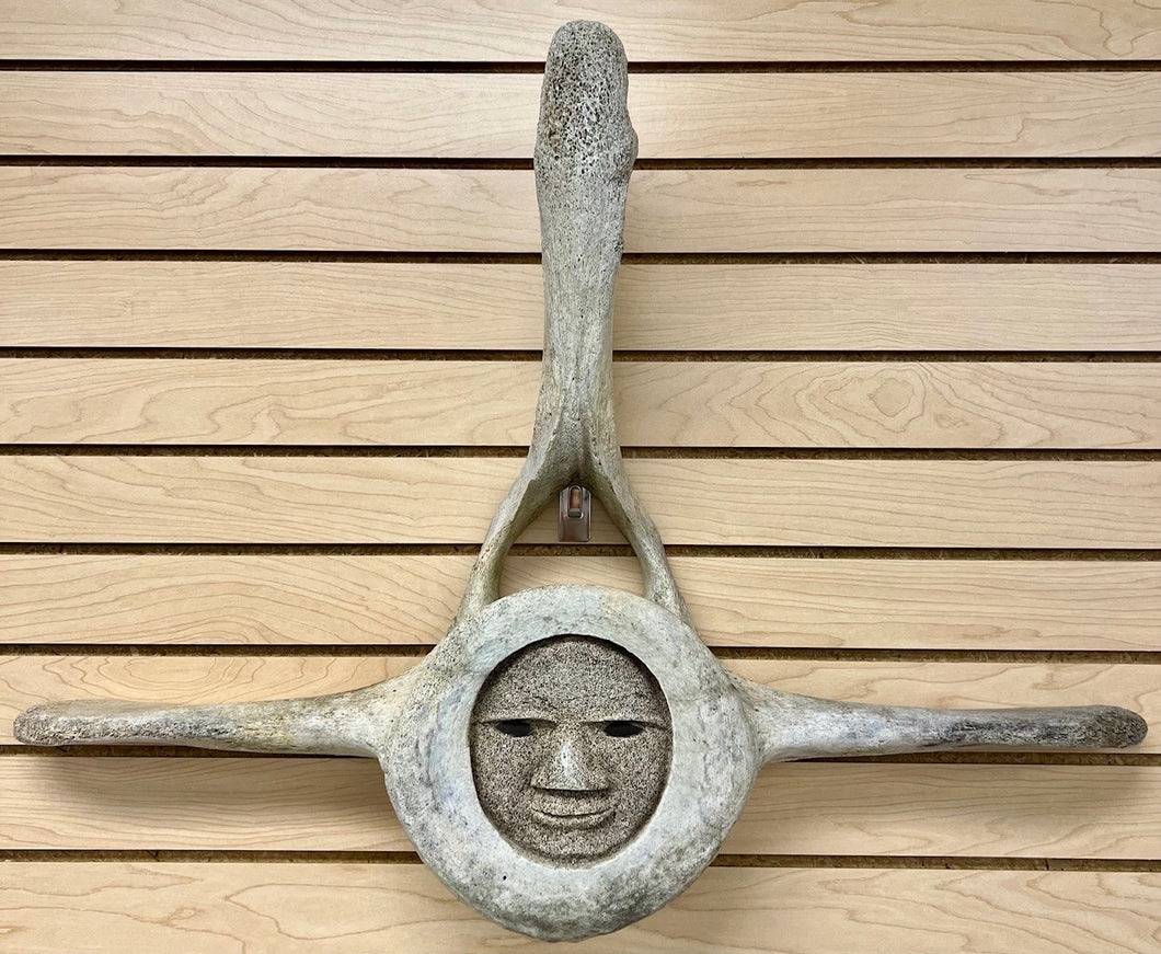 Whale Vertebra Carving