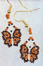 Load image into Gallery viewer, Beaded Butterfly Earrings
