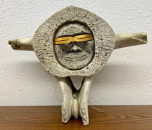 Load image into Gallery viewer, Whale Vertebra Carving
