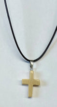 Load image into Gallery viewer, Ivory Cross Necklace
