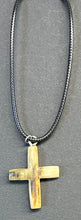 Load image into Gallery viewer, Ivory Cross Necklace
