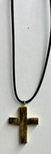 Load image into Gallery viewer, Ivory Cross Necklace
