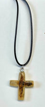 Load image into Gallery viewer, Ivory Cross Necklace
