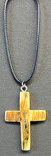 Load image into Gallery viewer, Ivory Cross Necklace
