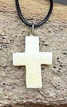Load image into Gallery viewer, Ivory Cross Necklace
