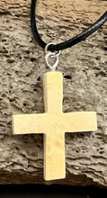 Load image into Gallery viewer, Ivory Cross Necklace
