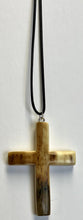 Load image into Gallery viewer, Ivory Cross Necklace
