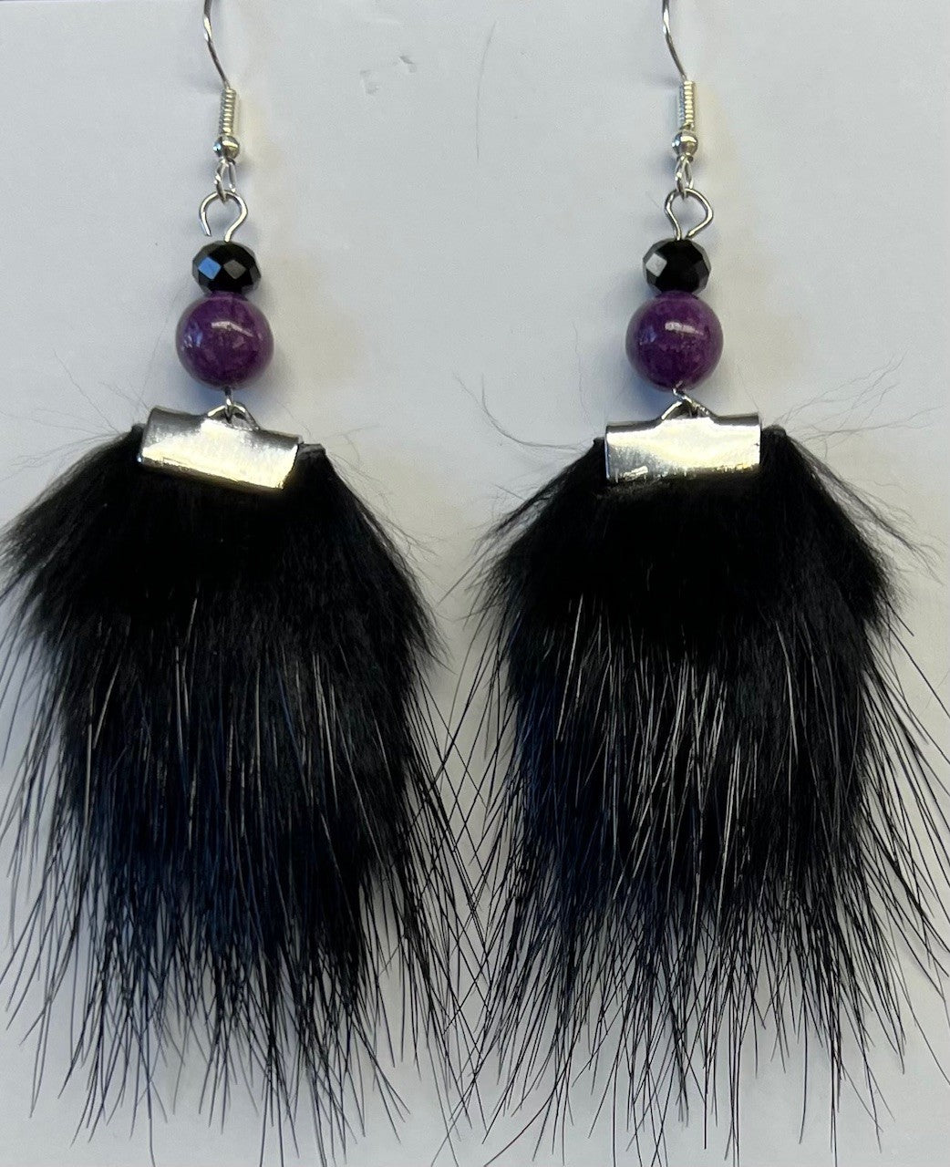 Fur Earrings