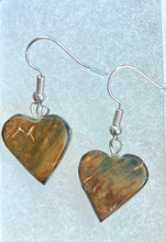 Load image into Gallery viewer, Ivory Heart Earrings
