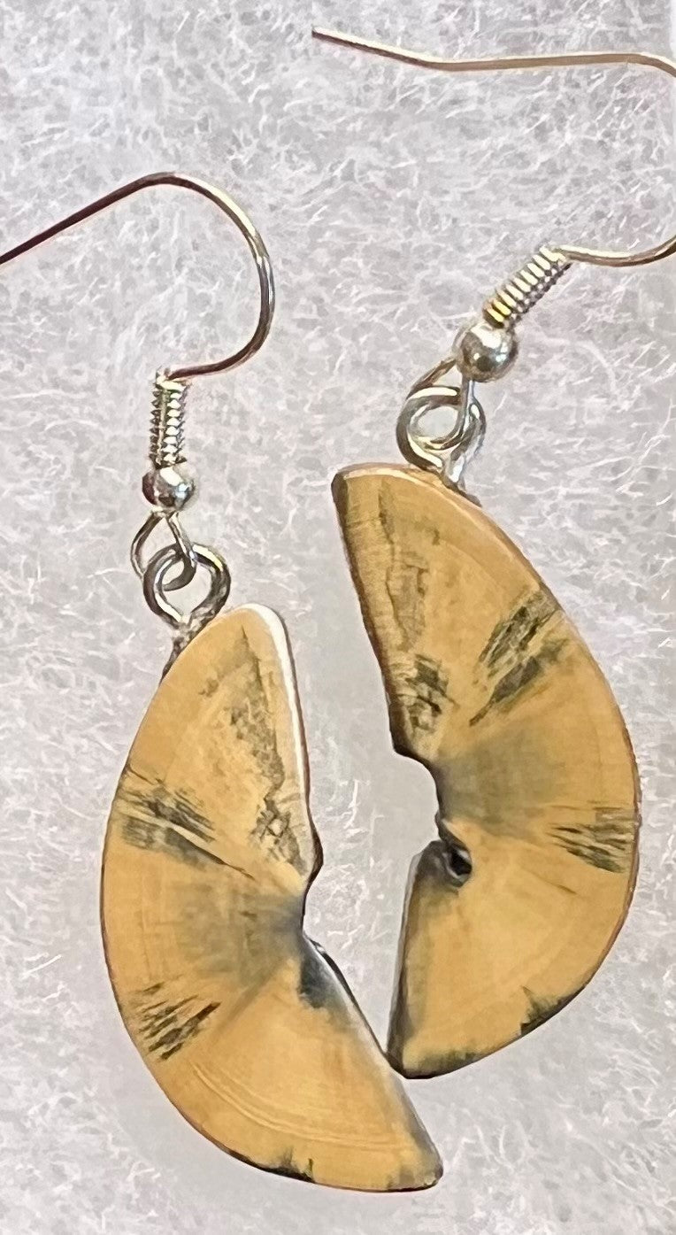 Ivory earrings