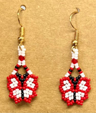 Load image into Gallery viewer, Beaded Butterfly Earrings
