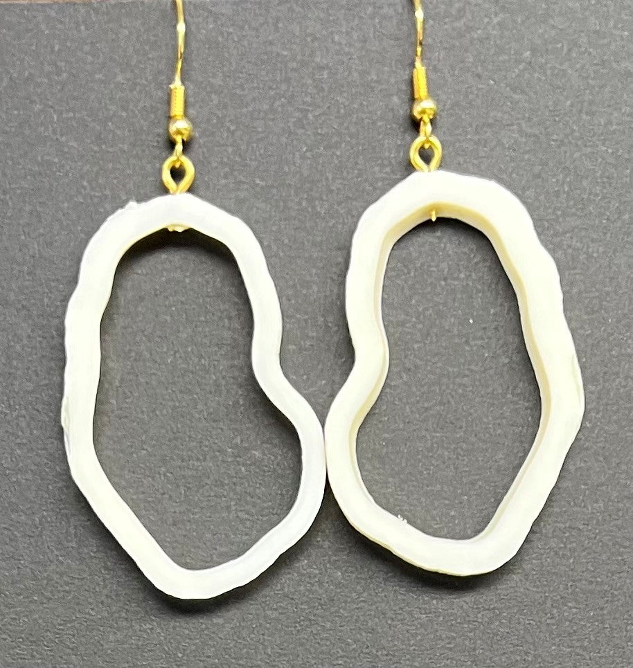 Ivory earrings