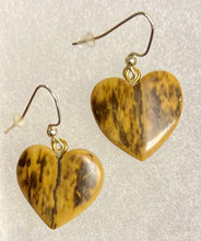 Load image into Gallery viewer, Ivory Heart Earrings
