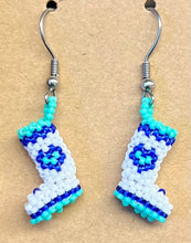 Load image into Gallery viewer, Beaded Mukluk Earrings
