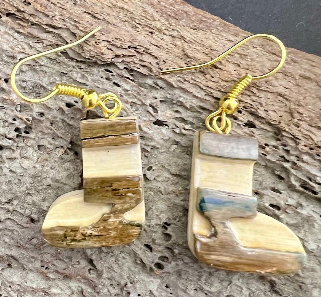 Mukluk Earrings