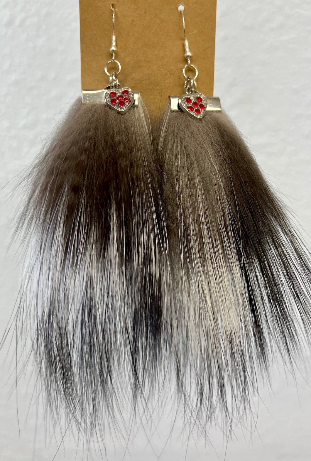 Fur Earrings