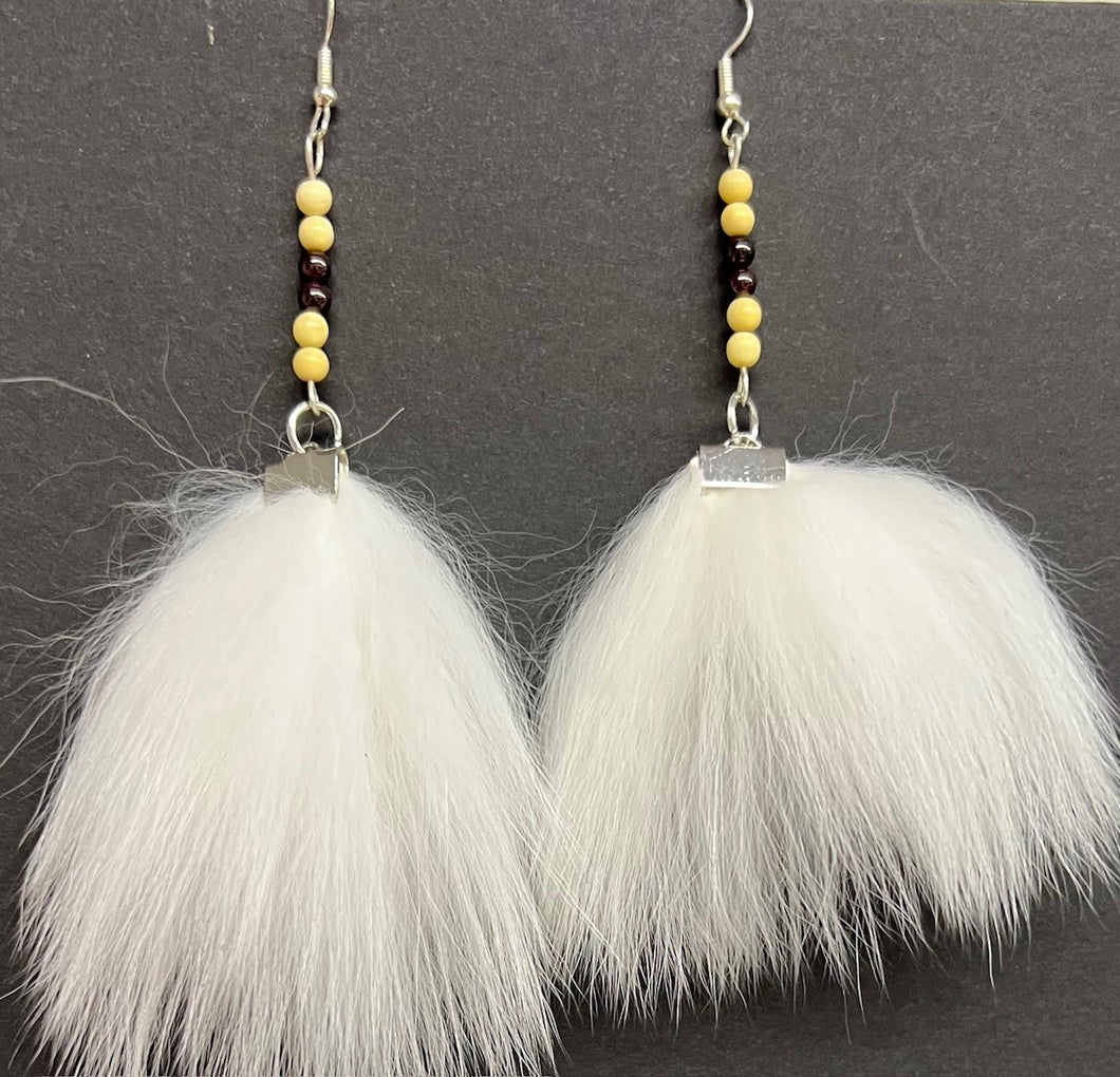 Fur Earrings