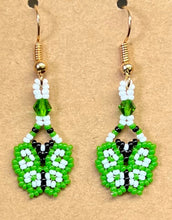 Load image into Gallery viewer, Beaded Butterfly Earrings
