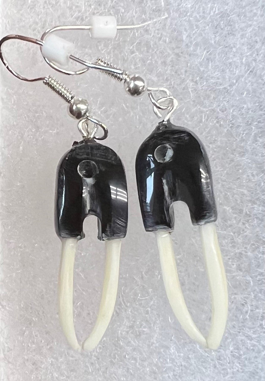 Ivory Walrus Earrings