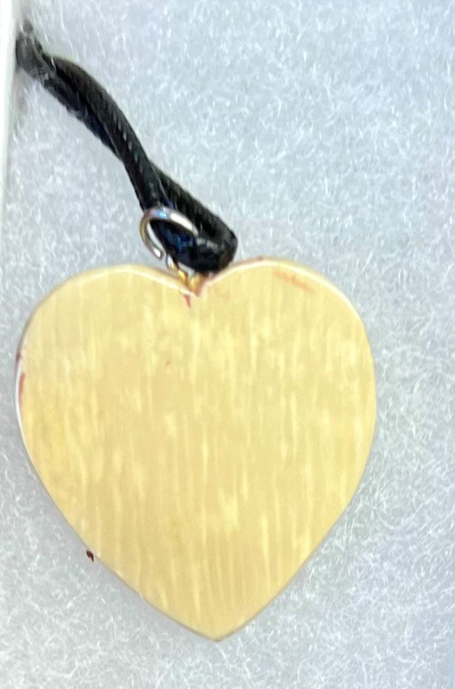 Mammoth Heart Necklace