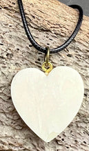 Load image into Gallery viewer, Ivory Heart Necklace
