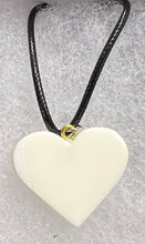 Load image into Gallery viewer, Ivory Heart Necklace
