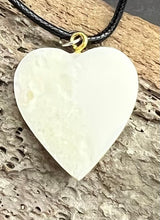 Load image into Gallery viewer, Ivory Heart Necklace
