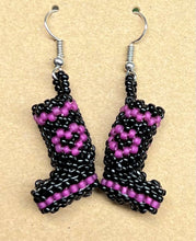 Load image into Gallery viewer, Beaded Mukluk Earrings
