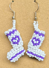 Load image into Gallery viewer, Beaded Mukluk Earrings
