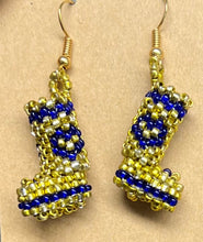 Load image into Gallery viewer, Beaded Mukluk Earrings
