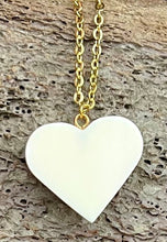 Load image into Gallery viewer, Ivory Heart Necklace
