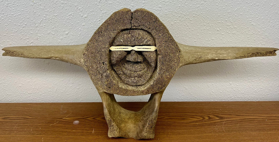 Whale bone Carving