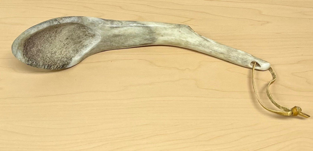 Carved Antler Spoon