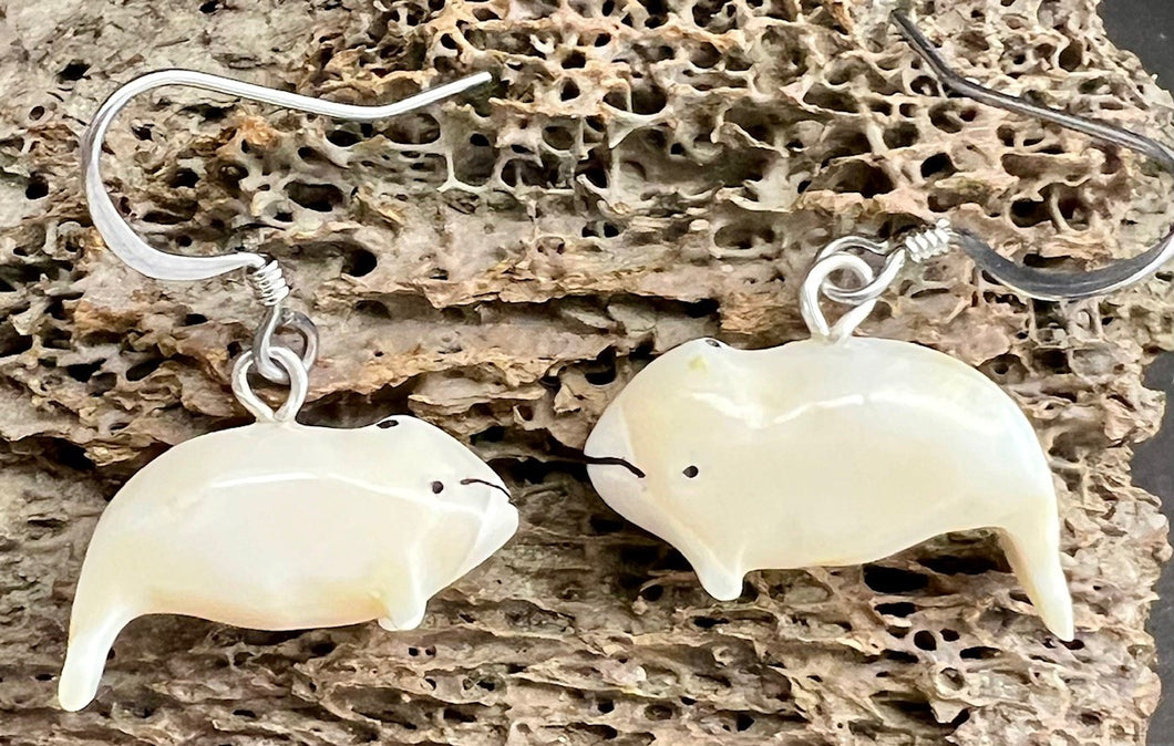 Whale Earrings