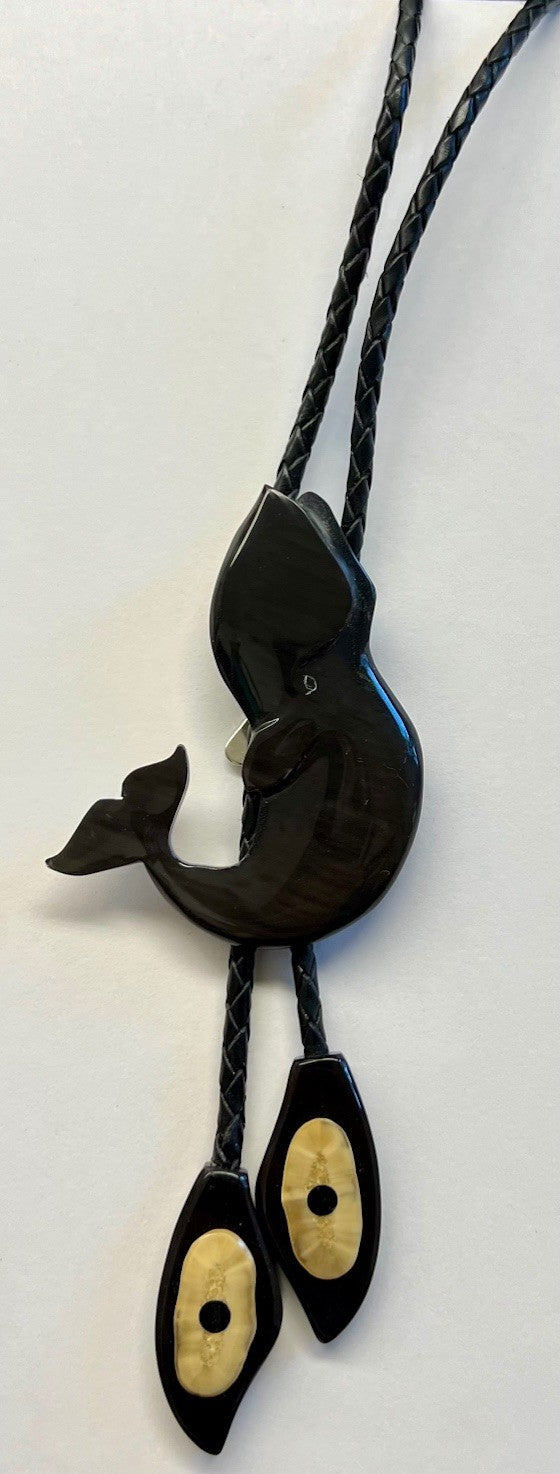 Whale Bolo Tie