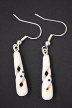 Load image into Gallery viewer, Ivory Spiral Earrings
