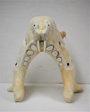 Load image into Gallery viewer, Walrus Jawbone Carving
