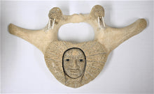 Load image into Gallery viewer, Bone Carving of Whalebone Vertebrae

