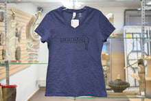 Load image into Gallery viewer, Women&#39;s Navy Qikiktagruk T-Shirt
