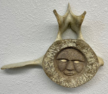 Load image into Gallery viewer, Bone carving of Whale Vertebrae
